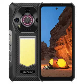 Smartphone robusto UleFone Armor 30 4G con Helio, 12 GB RAM, 512 GB almacenamiento, negro, clase energética A
