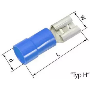 Lapp L-RB 63 H - L-RB 63 H - azul - conector hembra - recto - latón - poliamida - latón (63101080)