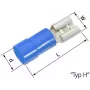 Lapp L-RB 63 H - L-RB 63 H - azul - conector hembra - recto - latón - poliamida - latón (63101080)