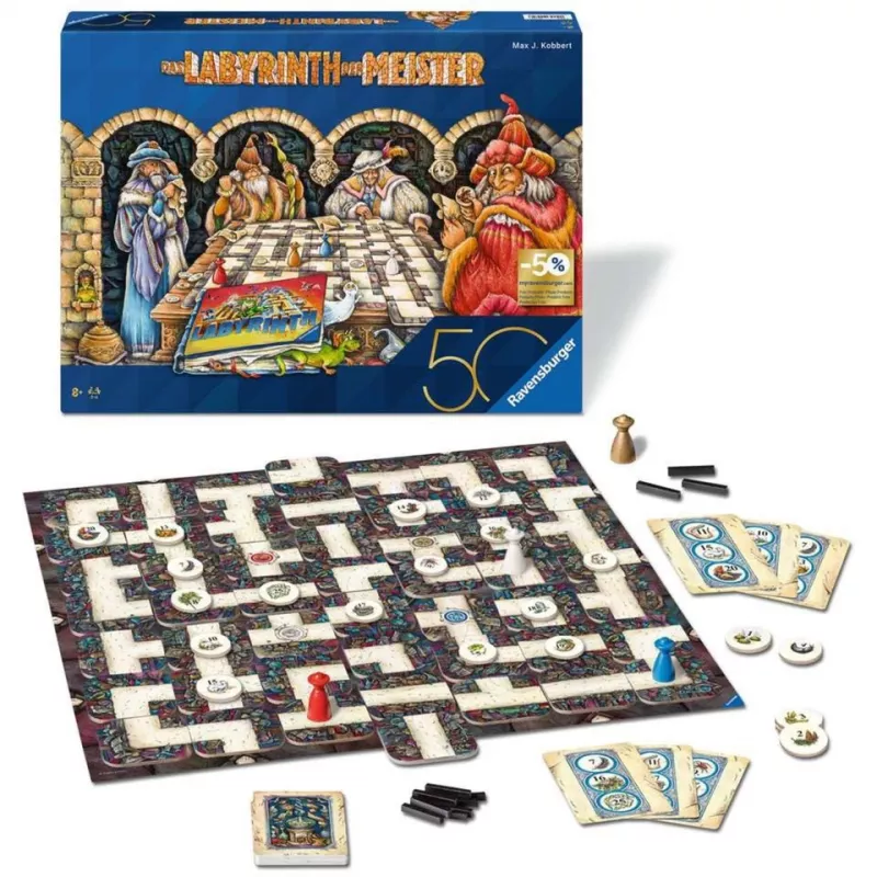 Labyrinth der Meister, juego de mesa
