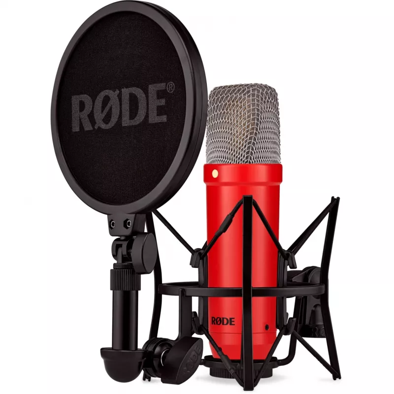 RØDE NT1 Signature Red micrófono de condensador de estudio