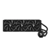 Kit de refrigeración líquida SAVIO NOX 360 mm (3 ventiladores de 120 mm, base de cobre, radiador de aluminio) negro, 600–1800 rpm