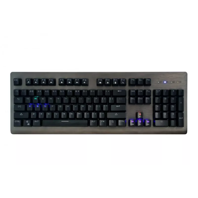 Media-Tech Cobra Pro Inferno MT1253 Teclado mecánico para gaming, USB, retroiluminado, distribución US