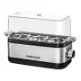 Huevos cocidos Rommelsbacher ER 300 — 3 huevos acero inoxidable, 300 W, tapa transparente