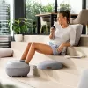 Masajeador de pies Beurer Shiatsu FM 120 2 en 1 gris — masajeador eléctrico de pies y tobillos, rodillos Shiatsu, intensidad ajustable