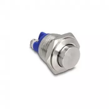 Pulsador DELOCK 22039, interruptor de panel de 16 mm, 2 x borne de tornillo