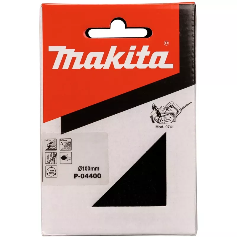 Makita P-04400 cepillo circular de alambre de acero, 100 mm