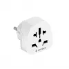 Adaptador de enchufe de viaje GEMBIRD A-AC-EUMINTF — universal a EU, 15A