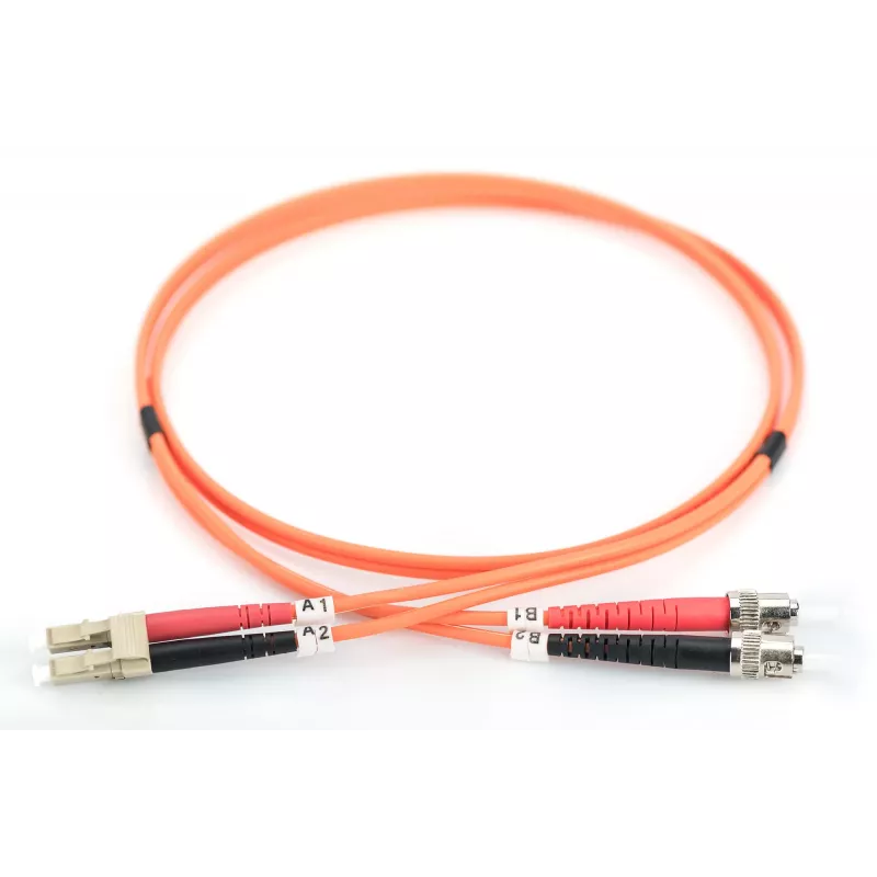Cable de red de fibra óptica multimodo - LC - ST - 10 m - I-VH - OM2 - LC - ST