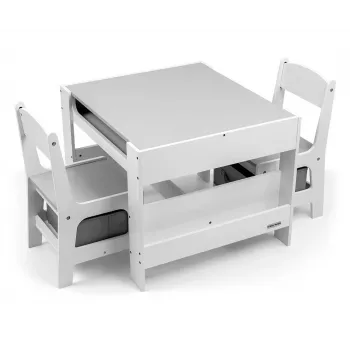 Conjunto de muebles infantiles Milly Mally Sven White – Modelo 5488, acabado blanco