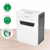 Destructora de documentos Leitz IQ Protect Premium 8X P4, 4 x 40 mm, 14 L, 125 hojas, 55 dB, táctil, 8 hojas