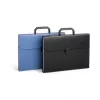 Carpeta archivadora Forpus, A4, negro, 12 + 1 compartimentos 0822-005