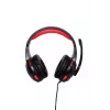 Auriculares gaming con cable GEMBIRD GHS-U-5.1-01 — Over-Ear, compatibilidad 5.1, 20–20.000 Hz, cable de 2 m, Rojo/Negro