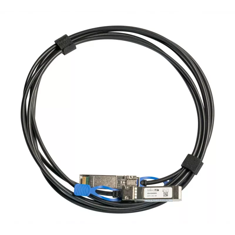 Cable de red MikroTik XS+DA0003 SFP/SFP+/SFP28 InfiniBand 3m negro
