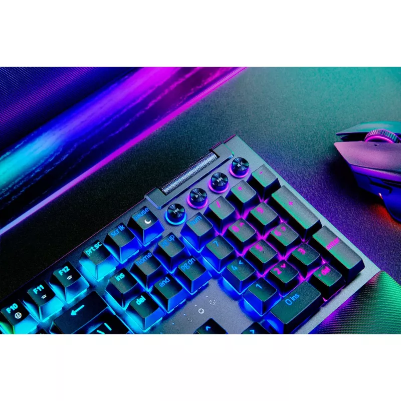 Teclado Gaming Razer BlackWidow V4 Pro USB QWERTZ alemán negro