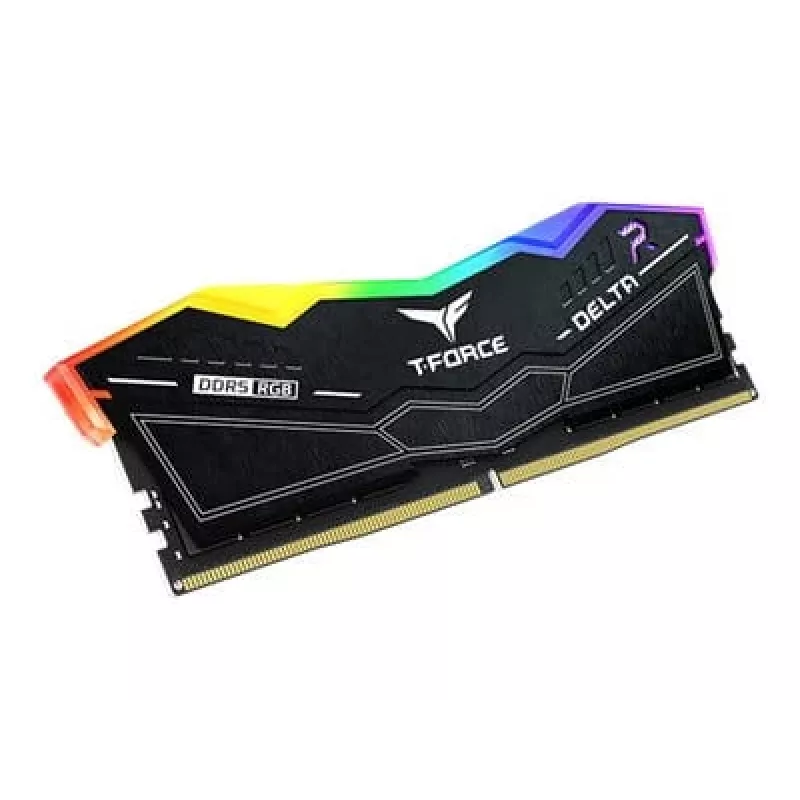 DIMM 32 GB DDR5-6000 (2x 16 GB) Dual-Kit, memoria negra, FF3D532G6000HC38ADC01, Delta RGB, INTEL XMP