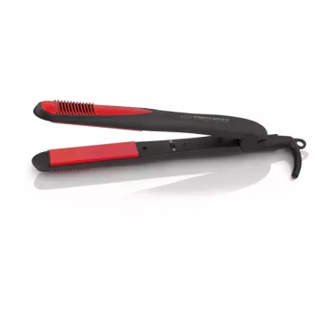 Esperanza EBP004 Brilliant plancha de pelo, 35 W, negro/rojo