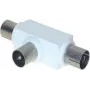 Conector en T ShiverPeaks 83200 con 2 conectores hembra y 1 tapón