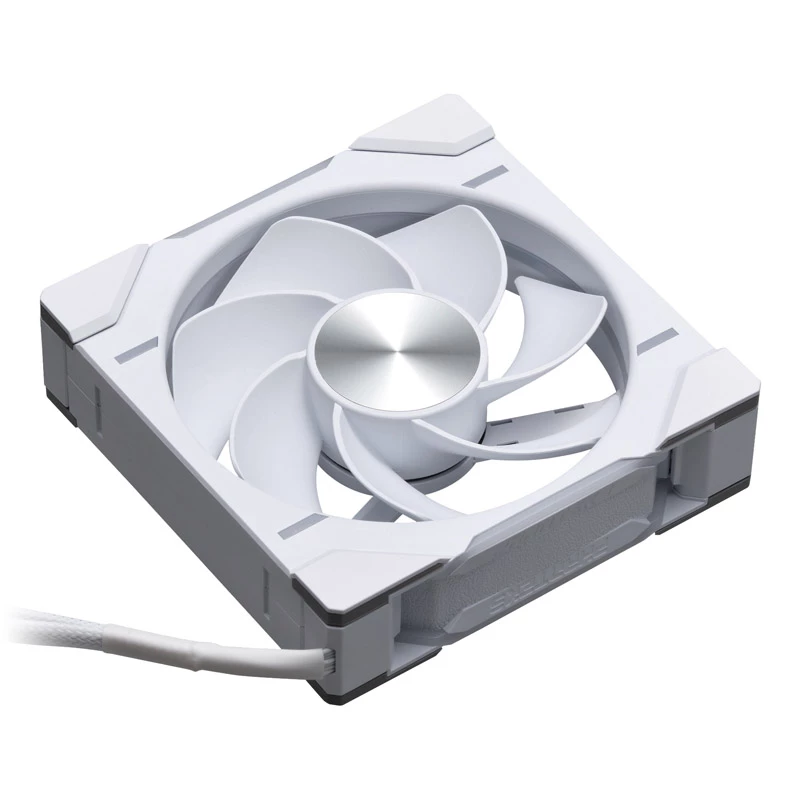 Phanteks D30-120 PWM Reverse Airflow D-RGB ventilador de caja, 120 mm, (3 uds.), blanco