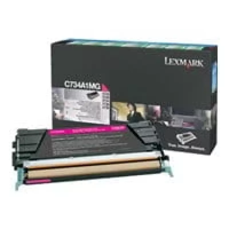 Lexmark - Cartucho de tóner - 1 x magenta - 6000 páginas - LRP / LCCP (0C734A1MG)