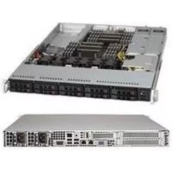 Carcasa de servidor Supermicro SuperChassis 116AC2-R706WB2 Rack Negro