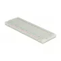 Breadboard DELOCK 18313 — placa de prototipado sin soldadura, plástico, 55×165×9 mm, blanco