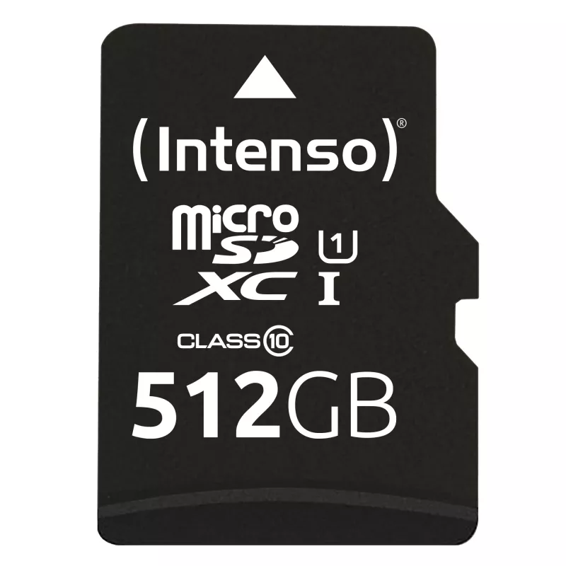Memoria flash Intenso 512GB UHS-I microSD CL10