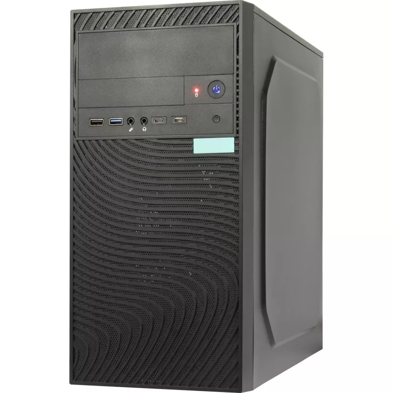 Caja de ordenador Inter-Tech Case Micro IT-6516 Ripple negra