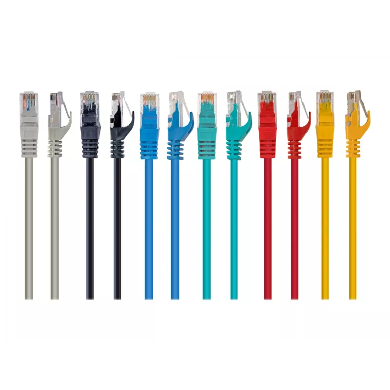Cable de red Gembird Cat6 RJ-45 a RJ-45 1 m, U/UTP, 24 AWG, gris
