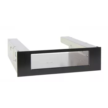 SilverStone FP55 - adaptador de bahía para almacenamiento - 13,30 cm (5,25 inch) a 3.5 / 2.5 - Negro