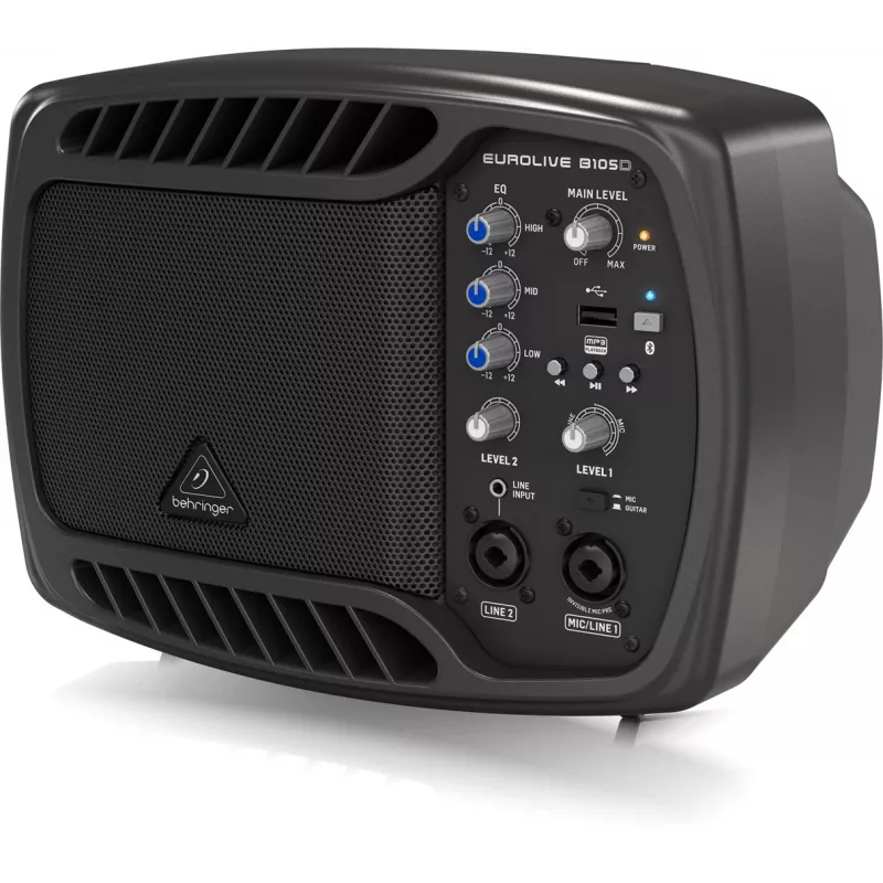 Altavoz Behringer B105D Full Range Negro Con cable e inalámbrico 50 W