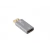 Lanberg AD-DP-HD-03 adaptador de cable de vídeo 0 m DisplayPort HDMI Plateado