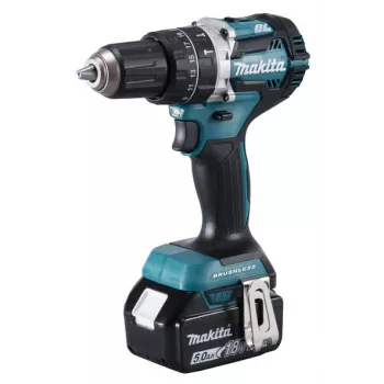 Taladradora Makita DHP484RTJ Portabrocas de sujeción rápida 1,8 kg Negro, Azul