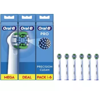 Cepillos de recambio Oral-B EB20RX-6 Precision Clean, 6 unidades