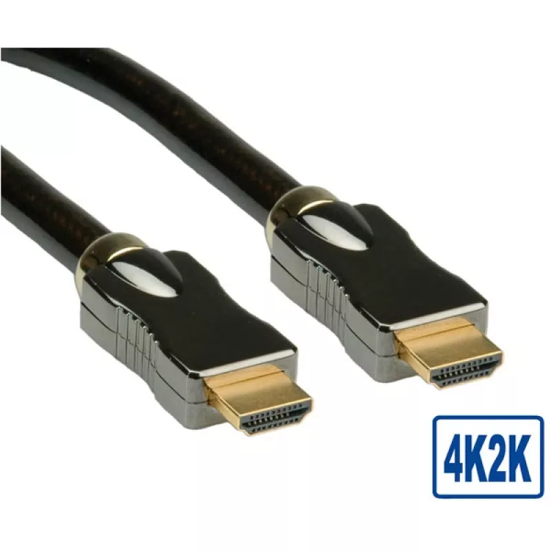 Cable HDMI ROLINE Ultra HD 3m M/M