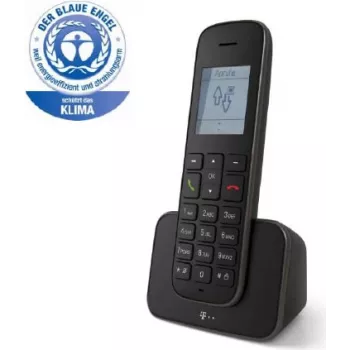 Teléfono analógico Telekom Sinus 207 Negro