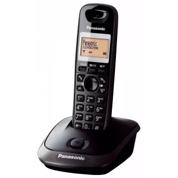 Panasonic KX-TG2511 teléfono DECT negro con identificación de llamadas