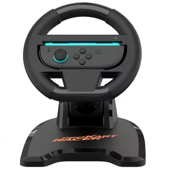 Volante SUBSONIC SA5727-1 para Nintendo Switch — sensibilidad ajustable, diseño kart-racer