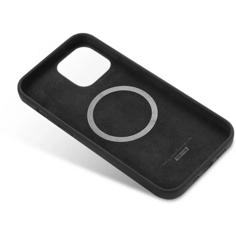 StyleShell Shock, funda para móvil negra, iPhone 16 Plus, compatible con MagSafe