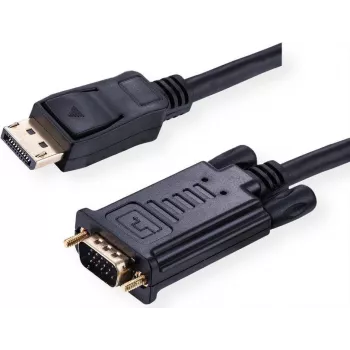 Value 11.99.5803 adaptador de cable de vídeo 3 m DisplayPort VGA (D-Sub) negro (11.99.5803)