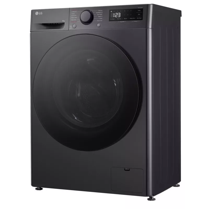 Lavadora LG F2WR508S2M — Carga frontal, 8 kg, 1200 rpm, A…
