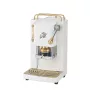 Cafetera de espresso Faber Pro Essential 3.0 para cápsulas E.S.E., Blanco / Latón