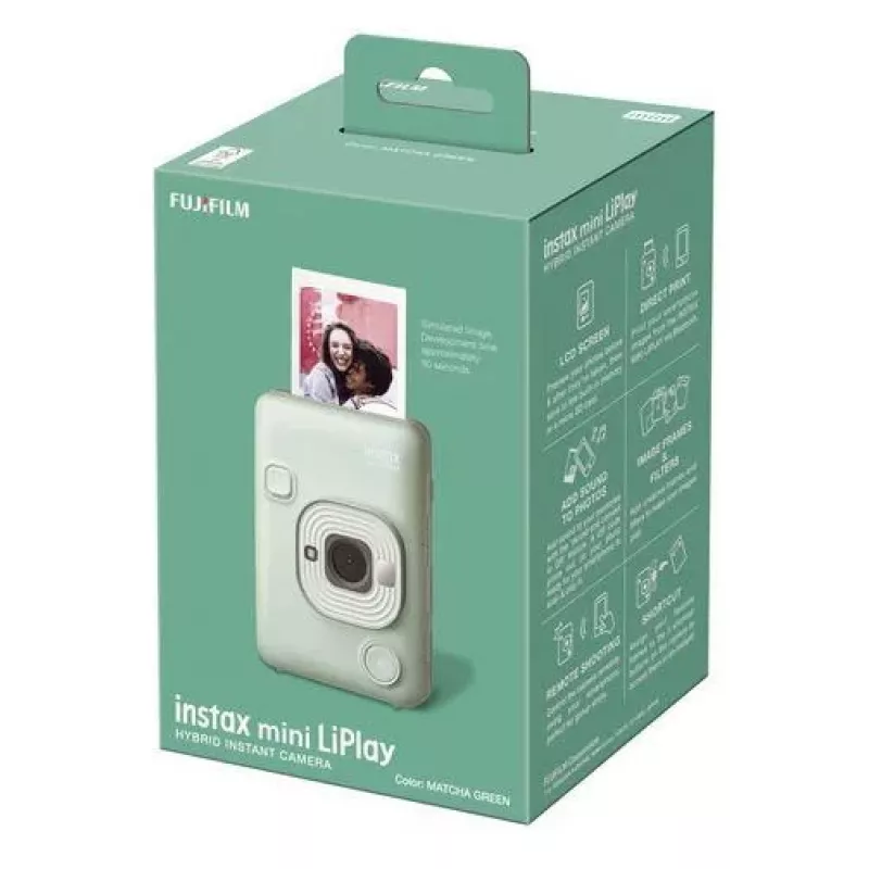 Fujifilm Instax mini LiPlay 1/5 2560 x 1920 píxeles 86 x 54 mm CMOS Verde