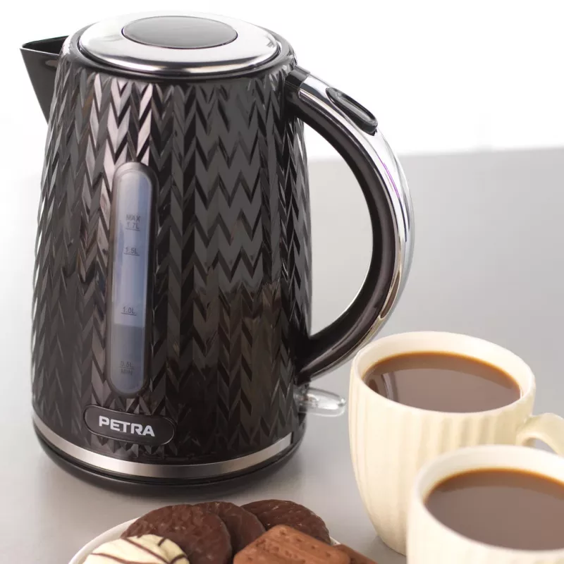 Hervidor Petra 1,7 l 2200 W Negro