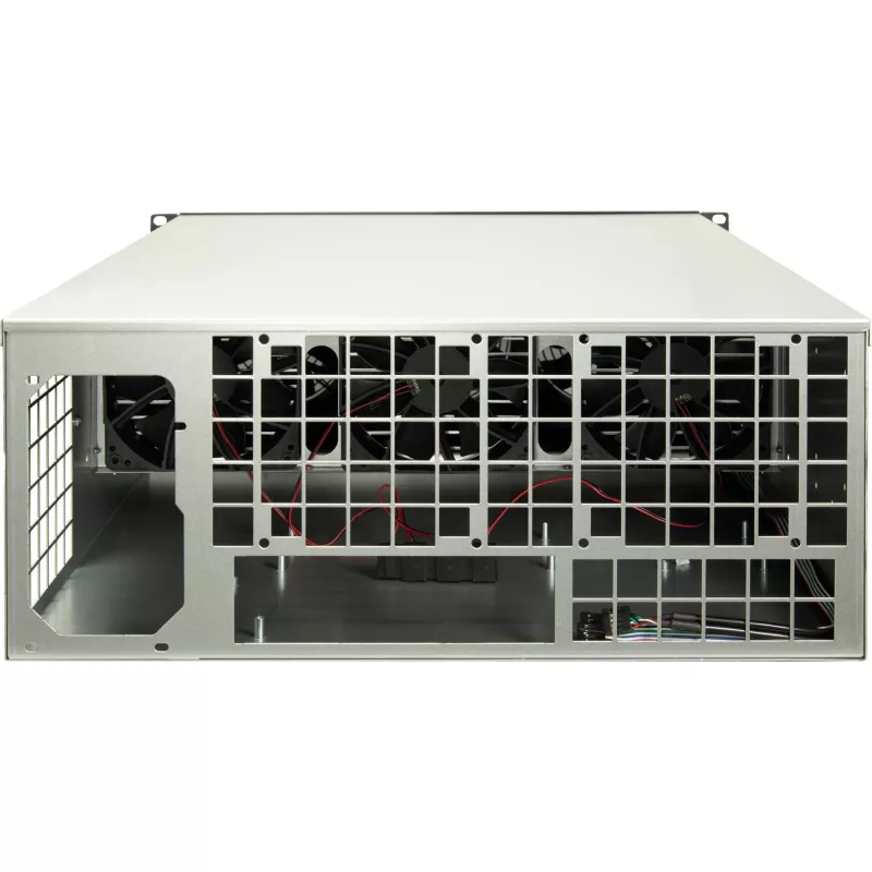 Caja de ordenador Inter-Tech 88887236 rack negra, gris