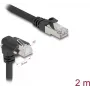 Cable de red DeLOCK negro 2 m Cat6 SF/UTP RJ-45