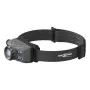 Ansmann HD450FRS negra, linterna frontal LED con banda gris