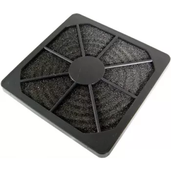 Cartucho filtrante de plástico para ventilador de 120x120 mm