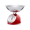 Báscula de cocina mecánica ETA ETA577790030 — capacidad 5 kg, precisión 25 g, superficie de acero inoxidable, carcasa blanca