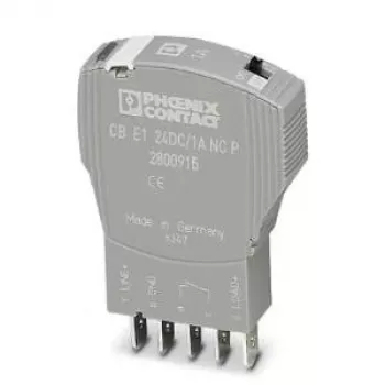 Interruptor de protección Phoenix Contact 240 V/AC 4 A 1 contacto de apertura CB E1 24DC/4A NC 1 unidad (2800918)